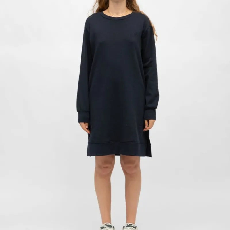 New Robe sweat mi longue marianne manches longues Femme Femme Jupe, Robe