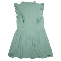 Online Robe menthe volants et boutons devant Enfant Enfant Jupe, Robe