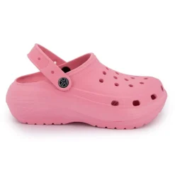 Sale Sabots en caoutchouc avec plateforme Femme Femme Tongs, Mules