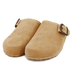 Sabots fourrés liseré crochets Sunny Femme Femme Tongs, Mules