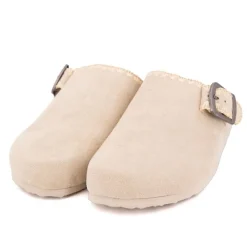 New Sabots fourrés liseré crochets Sunny Femme Femme Tongs, Mules