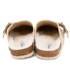 New Sabots fourrés liseré crochets Sunny Femme Femme Tongs, Mules