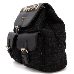 Hot Sac à dos 18x12x25cm tweed et similicuir fille Enfant Enfant Sac Et Jeux