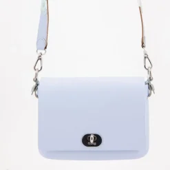 Hot Sac à main bandoulière amovible rabat fermoir tourniquet Femme Femme Sac