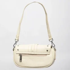 Online Sac à rabat avec anneau argenté taysir 24x5x14cm Femme Femme Sac