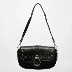 Sale Sac à rabat avec anneau argenté taysir 24x5x14cm Femme Femme Sac