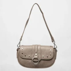 Sac à rabat avec anneau argenté taysir 24x5x14cm Femme Femme Sac