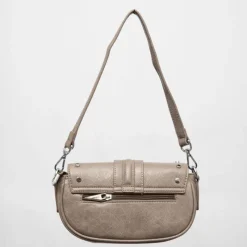 Sac à rabat avec anneau argenté taysir 24x5x14cm Femme Femme Sac