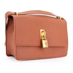 Sac bandouliere roselyse motif serpent avec cadenas doré 22x15x8cm Femme Femme Sac