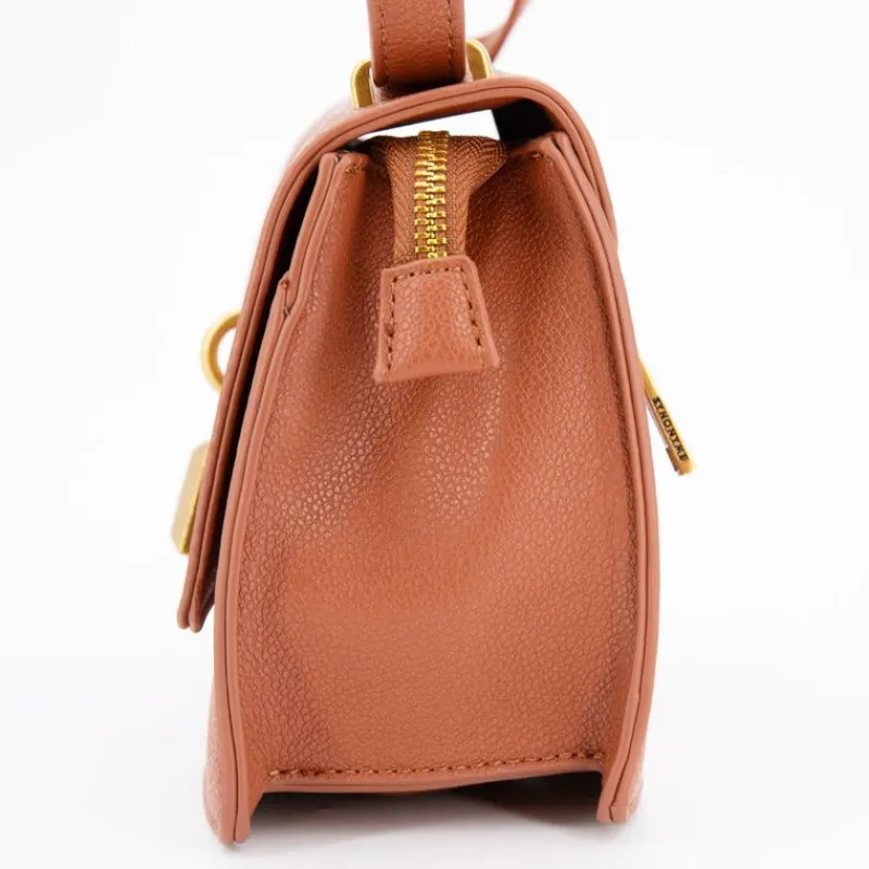 Sac bandouliere roselyse motif serpent avec cadenas doré 22x15x8cm Femme Femme Sac