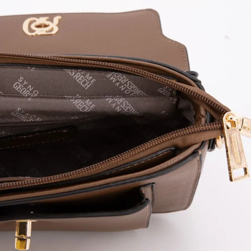 New Sac bandouliere similicuir motif serpent clippé avec anse amovible radja 22x15x7cm Femme Femme Sac