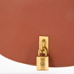 Best Sac bandoulière motif serpent romelie avec cadenas décoratif doré 27x15x7cm Femme Femme Sac