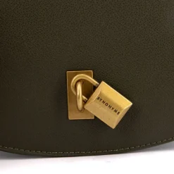 Sale Sac bandoulière motif serpent romelie avec cadenas décoratif doré 27x15x7cm Femme Femme Sac