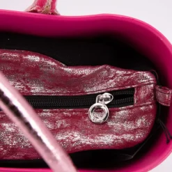 New Sac cabas épaule anse pochette brillante 40x30x12cm Femme Femme Sac