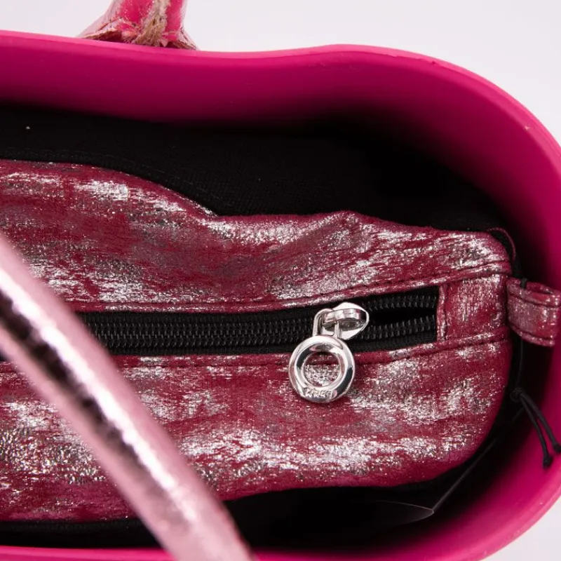 New Sac cabas épaule anse pochette brillante 40x30x12cm Femme Femme Sac