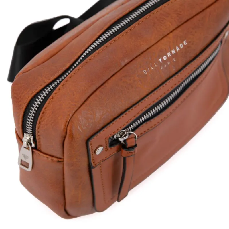 Outlet Sac ceinture similicuir texturé 26x16x5cm Homme Homme Sac, Petite Maroquinerie