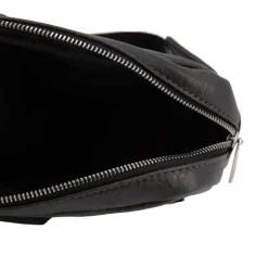 Sale Sac ceinture similicuir texturé 26x16x5cm Homme Homme Sac, Petite Maroquinerie