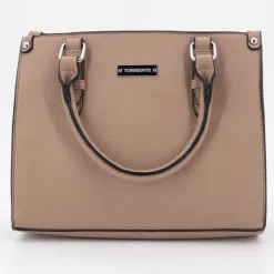 Sac double taupe petit modele tos-a24014 Femme Femme Sac