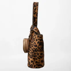 Discount Sac imprimé léopard taissir 20x10x18cm avec trousse amovible Femme Femme Sac