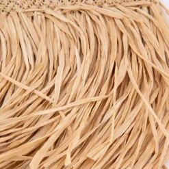 Outlet Sac paille 17x23cm lybie à franges bandoulière Femme Femme Sac