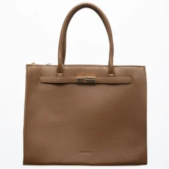 Sale Sac shopper double grand modèle imprimé serpent 35x14x27cm Femme Femme Sac