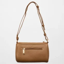 Sac similicuir grainé tya avec logo doré 22,5x9,5x13,5 cm Femme Femme Sac