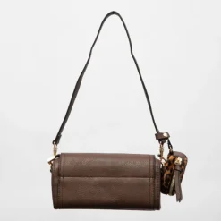 Best Sac similicuir tulay 22x8x11cm avec trousse imprimé léopard Femme Femme Sac