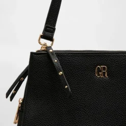 Sale Sac similicuir zippée à clous doré sabrina 25x11x16cm Femme Femme Sac