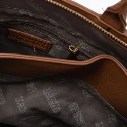 Sale Sac thumette trapèze avec clip doré 32x13x22cm Femme Femme Sac