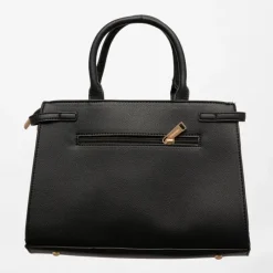 Best Sac thumette trapèze avec clip doré 32x13x22cm Femme Femme Sac