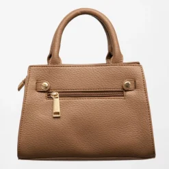 New Sac trapèze tammaro 23x9x16,5cm similicuir grainé Femme Femme Sac