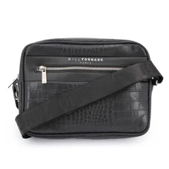 Outlet Sacoche bandoulière effet croco e Mixte Femme Sac, Petite Maroquinerie|Sac