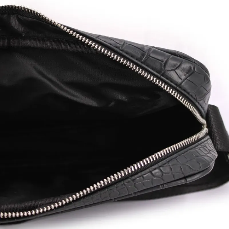 Outlet Sacoche bandoulière effet croco e Mixte Femme Sac, Petite Maroquinerie|Sac