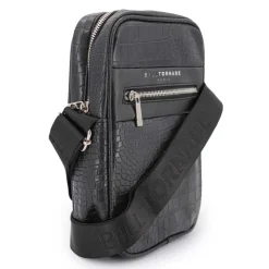 Clearance Sacoche bandoulière croco Homme Homme Sac, Petite Maroquinerie