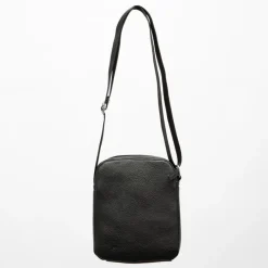 Sale Sacoche similicuir grainé ajustable 25x18x7cm Homme Homme Sac, Petite Maroquinerie