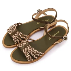 Clearance Sandale à une bride tressée Lanou Femme Femme Sandales