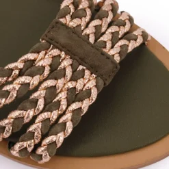 Clearance Sandale à une bride tressée Lanou Femme Femme Sandales