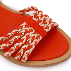 Outlet Sandale à une bride tressée Lanou Femme Femme Sandales