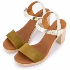 New Sandale a talon craq oro 73299 t36/41 Femme Femme Sandales