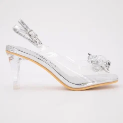 Clearance Sandale a talon mira01 blanc 35/41 Femme Femme Sandales