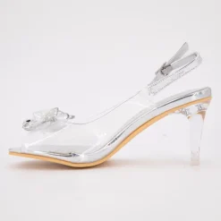 Clearance Sandale a talon mira01 blanc 35/41 Femme Femme Sandales