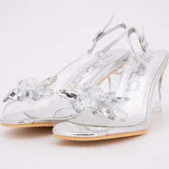 Clearance Sandale a talon mira01 blanc 35/41 Femme Femme Sandales