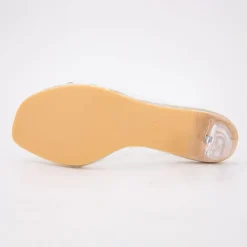 Clearance Sandale a talon mira01 blanc 35/41 Femme Femme Sandales