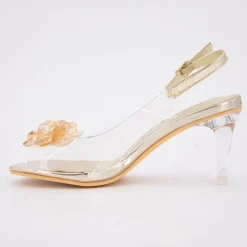 Outlet Sandale a talon mira01 blanc 35/41 Femme Femme Sandales