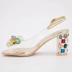 New Sandale a talon missy01 de 35/41 Femme Femme Sandales