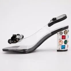 Sale Sandale a talon missy01 35/41 Femme Femme Sandales