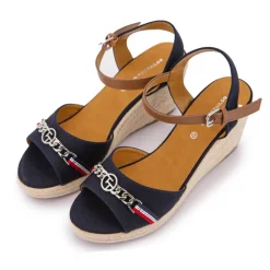 Online Sandale compense navy 5390010026 t36/41 Femme Femme Sandales