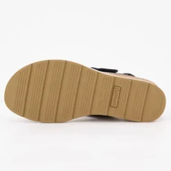 Hot Sandale compensee nubuck olive 36/41 Femme Femme Sandales