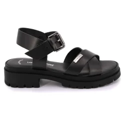 Outlet Sandale en cuir tiha Femme Femme Sandales