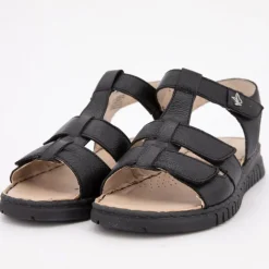 Outlet Sandale et nu-pieds black nappa 36/40 Femme Femme Sandales